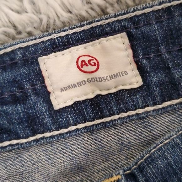 AG "the tomboy crop" relaxed straight crop jeans size 28 - Picture 2 of 9